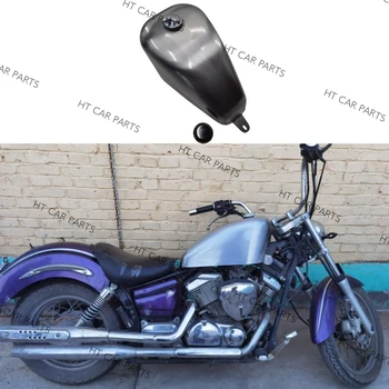 Винтажный топливный бак мотоцикла, газовый Ретро-бензобак для YAMAHA DRAGSTAR 250 12л, газовый топливный бак мотоцикла ручной работы, 10 шт./компл.