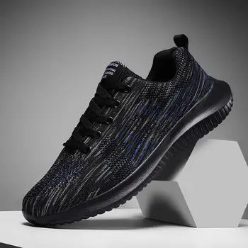 Мужская обувь Осень 2023, новая дышащая молодежная обувь для бега и отдыха, плетеная сетчатая обувь для бега, модная спортивная обувь для путешествий